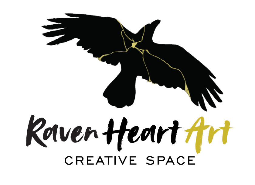 Raven Heart Art Creative Space logo Raven Heart Art Creative Space