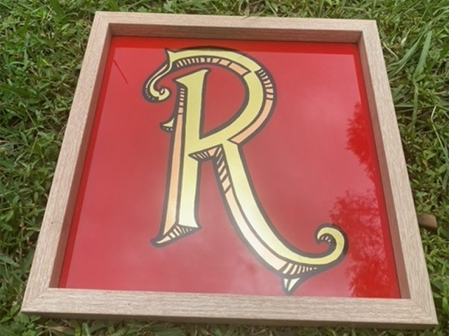 Gold Gilding for Sign Writing